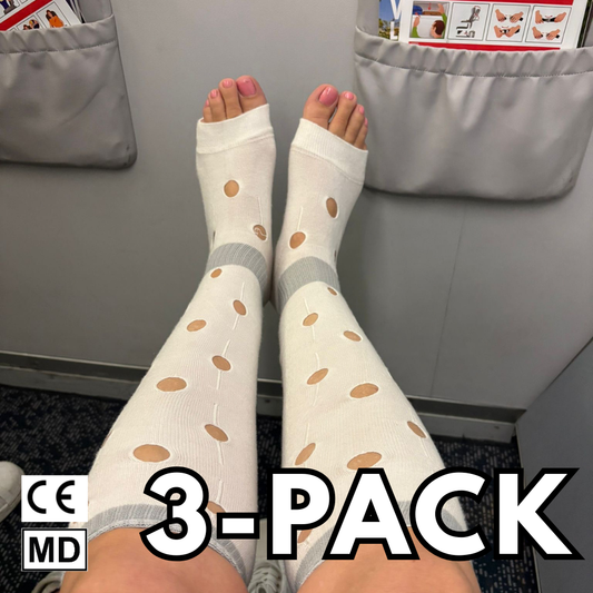 RD2s Open Toe Flight Socks (3-Pack)