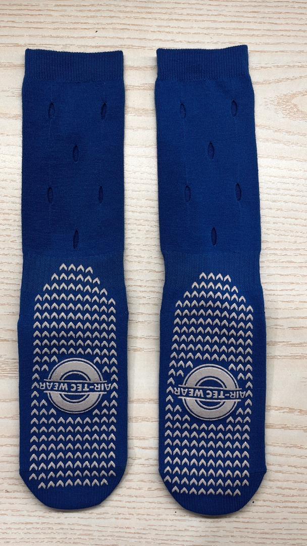 Ipswich Blue Boxing Socks Air-Tec Grips soles